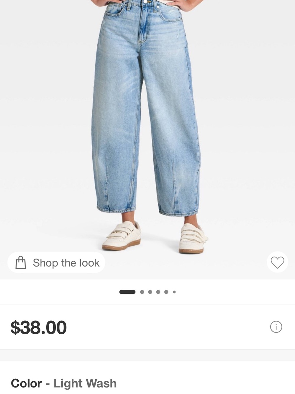 Universal Thread Light Wash High-Rise Wide-Leg Jeans